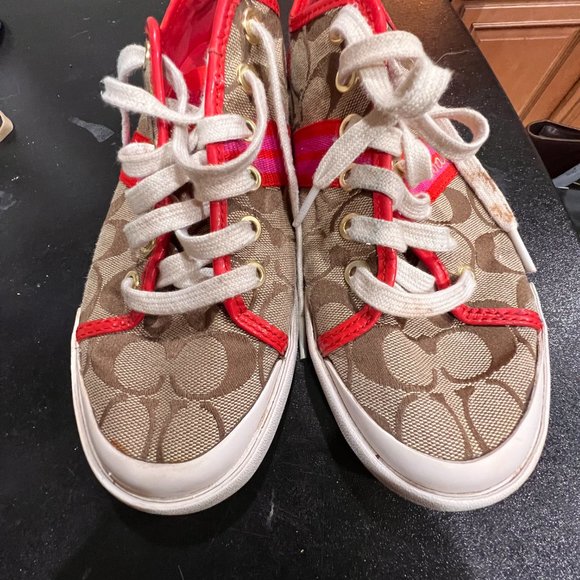 Coach Folly size 8.5 sneakers - Picture 1 of 12